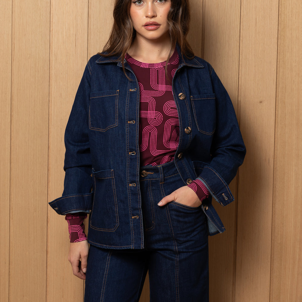 Freestyler Jacket Indigo Denim