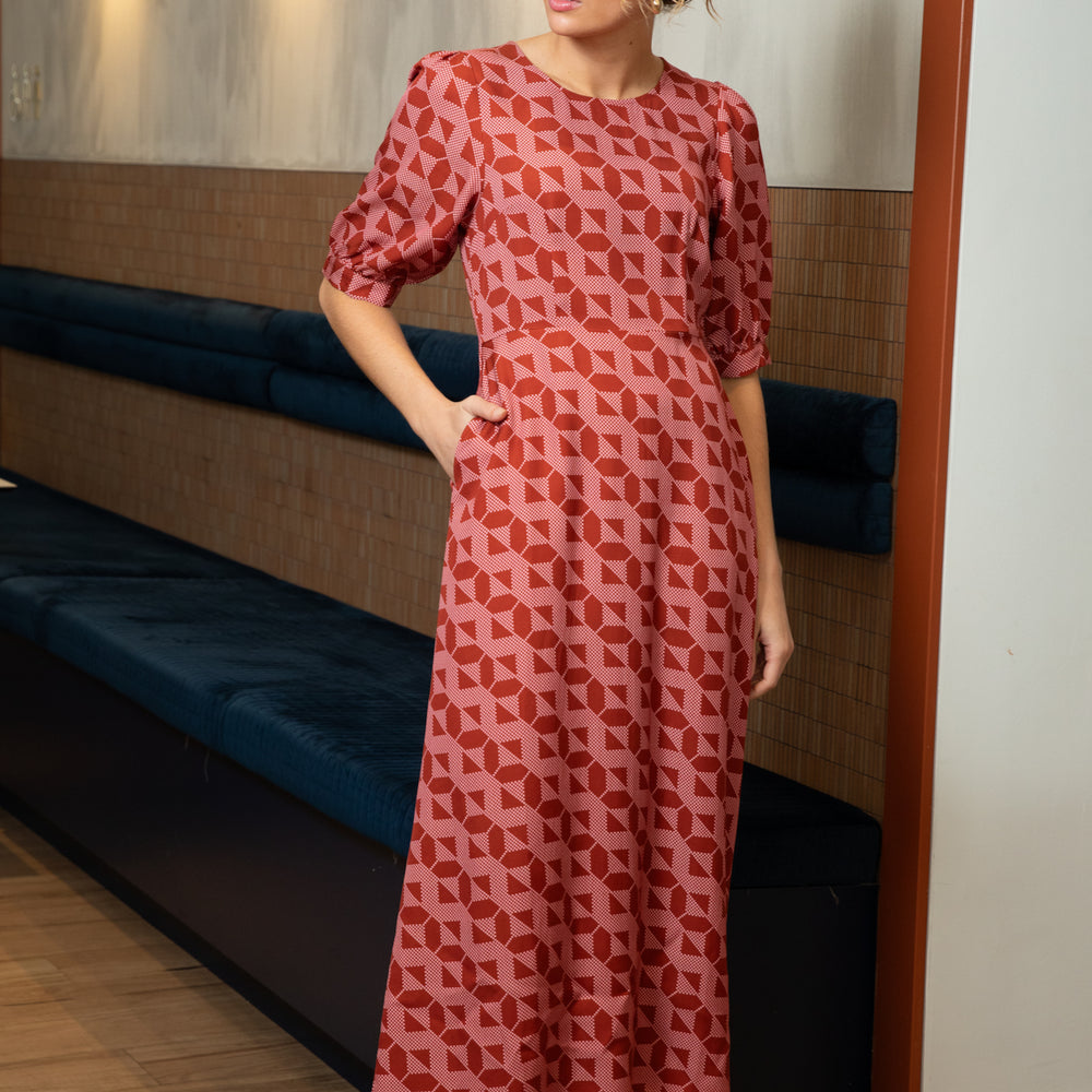 
                      
                        Zig Zag Shapeshifter Midi Maxi Dress
                      
                    