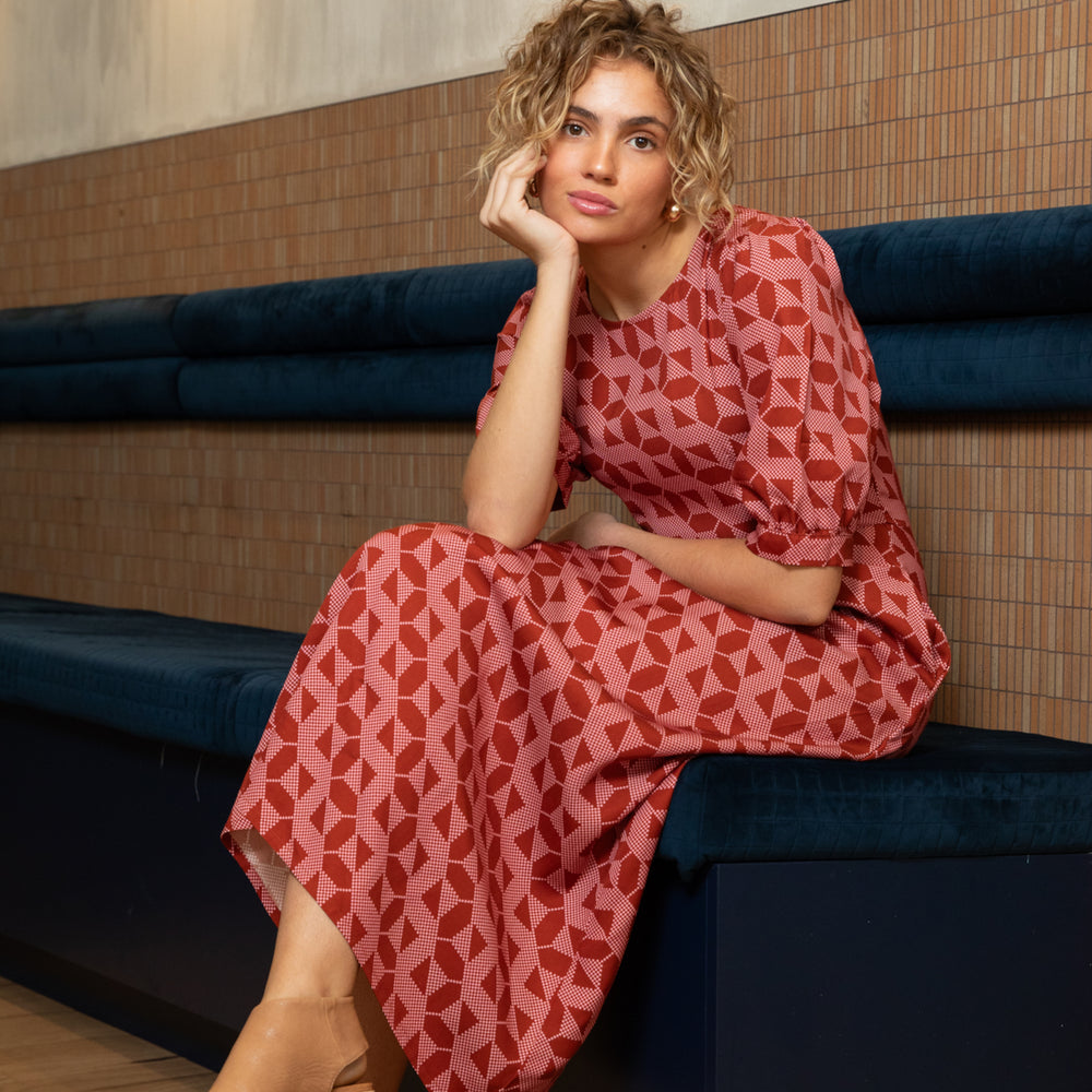 
                      
                        Zig Zag Shapeshifter Midi Maxi Dress
                      
                    