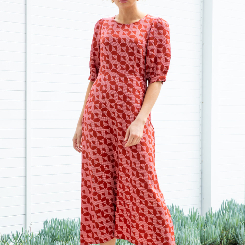 
                      
                        Zig Zag Shapeshifter Midi Maxi Dress
                      
                    