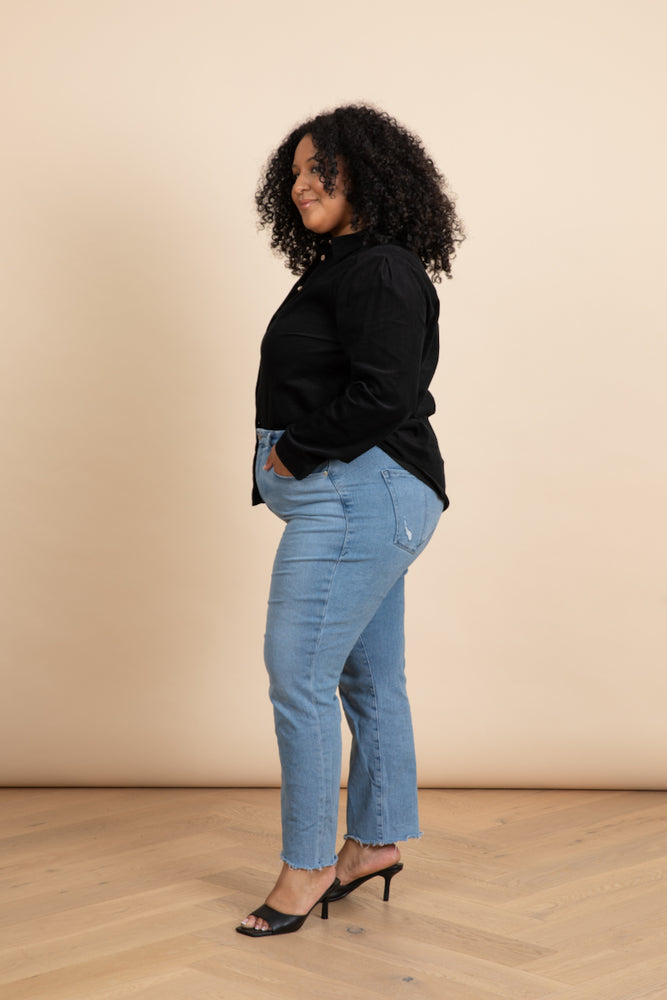 
                      
                        Black Baby Corduroy Shirt
                      
                    