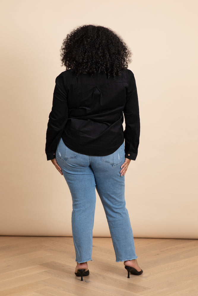 
                      
                        Black Baby Corduroy Shirt
                      
                    