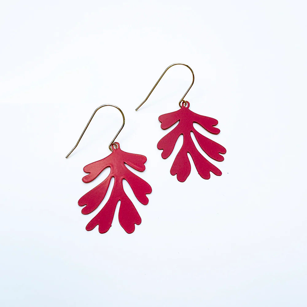 MINI MATISSE Earrings in Red