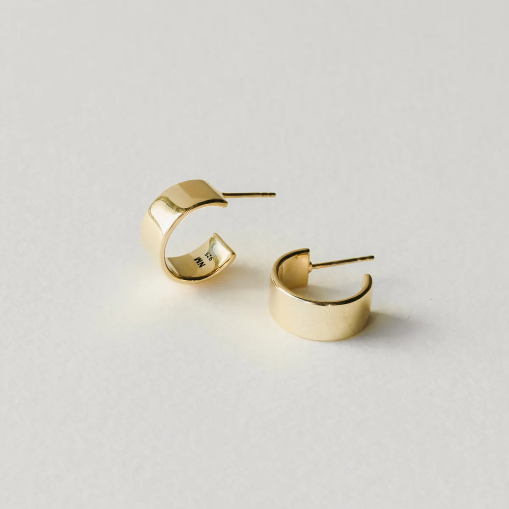 Huggies Earrings - Gold Vermeil