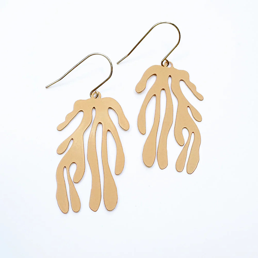 MIDI MATISSE Earrings in Peach