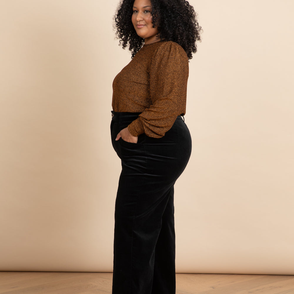 
                      
                        BRONZE GODDESS Bell Sleeve Top
                      
                    