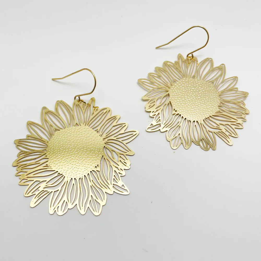 
                  
                    Sunflower Earrings
                  
                