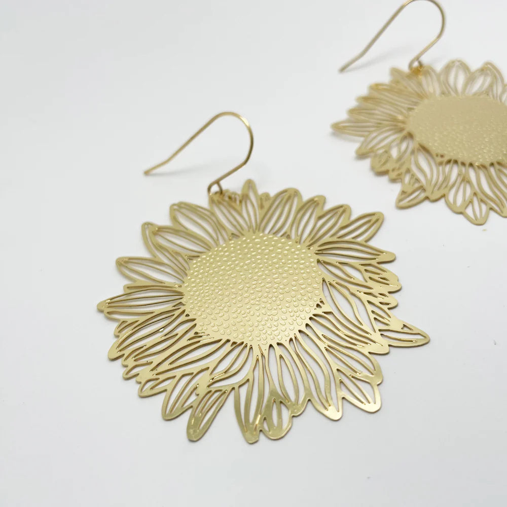 
                  
                    Sunflower Earrings
                  
                
