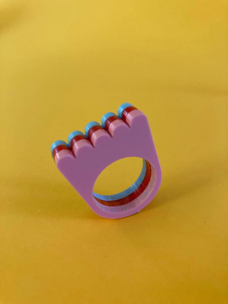 
                  
                    3 Colour Stack Ring
                  
                
